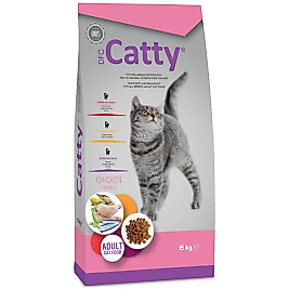 Catty Tavuklu 15 kg Yetişkin Kedi Maması