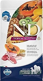 N&D Tropical Selection Kuzu Etli Orta ve Büyük Irk Yetişkin Köpek Maması 2 kg