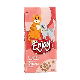 Enjoy Somonlu 10 kg Kısırlaştırılmış Yetişkin Kedi Maması