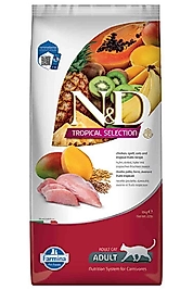 N&D Tropical Selection Tavuk Etli Yetişkin Kedi Maması 10 kg