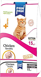 Paw Paw Kitten Tavuklu 15 kg Yavru Kedi Maması