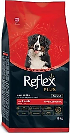 Reflex Plus Orta ve Büyük Irk Kuzu Etli 18 kg Yetişkin Köpek Maması