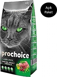 Prochoice Pro 36 Kuzu Etli ve Pirinçli Yetişkin Kedi Maması 5 kg