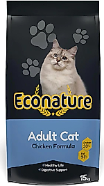 Econature Tavuklu 15 kg Yetişkin Kedi Maması