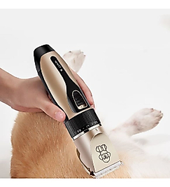 Emtu Life C5 Kırpık 10 In 1 Ayarlanabilir Şarjlı Kedi Köpek Tıraş Makinesi Pet Evcil Hayvan Tüy Kesme Aparatlı