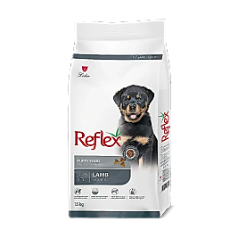Reflex Kuzu Etli ve Pirinçli Yavru Köpek Maması 15 kg