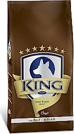 King Biftekli 15 kg Yetişkin Köpek Maması