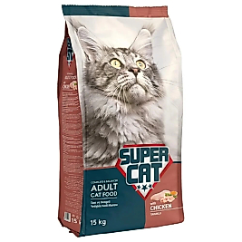 Super Cat Tavuklu Yetişkin Kedi Maması 15 kg