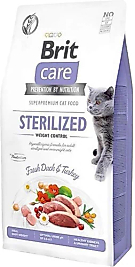 Brit Care Sterilised Weight Control Ördekli 7 kg Kısırlaştırılmış Yetişkin Kedi Maması
