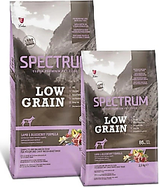 Spectrum Low Grain Kuzu Etli ve Yaban Mersinli 12 kg Orta ve Büyük Irk Yetişkin Köpek Maması