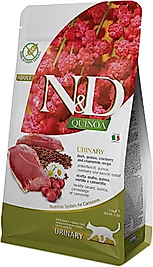 N&D Quinoa Urinary Ördekli Yetişkin Kedi Maması 1.5 kg