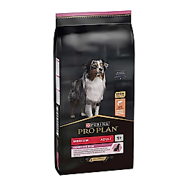 Pro Plan Sensitive Medium Somonlu Orta Irk Yetişkin Köpek Maması 10 kg