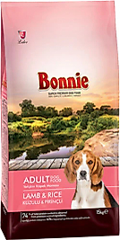 Bonnie Kuzu Etli 15 kg Yetişkin Köpek Maması