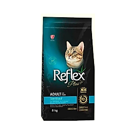 Reflex Plus Somonlu Kısırlaştırılmış Yetişkin Kedi Maması 8 kg