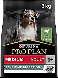 Pro Plan Sensitive Digestion Medium Kuzu Etli 3 kg Yetişkin Köpek Maması