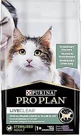 Pro Plan LiveClear Hindili 7 kg Kısırlaştırılmış Yetişkin Kedi Maması