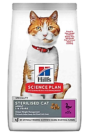 Hill's Sterilised Ördek Etli Yetişkin Kedi Maması 10 kg