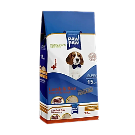 Paw Paw Kuzu Etli Pirinçli Yavru Köpek Maması 15 kg