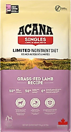 Acana Singles Grass-Fed Lamb Kuzu Etli 17 kg Yetişkin Köpek Maması
