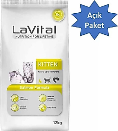 LaVital Kitten Somonlu Yavru Kedi Maması 2 kg