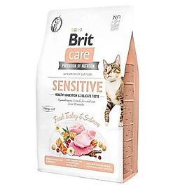 Brit Care Sensitive Hindili ve Somonlu 7 kg Yetişkin Kedi Maması