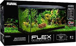 Fluval Flex 123 lt Akvaryum - Siyah