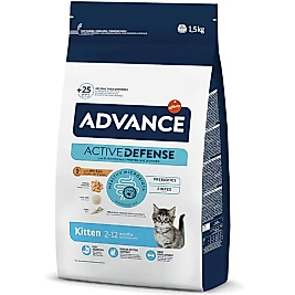 Advance Kitten Tavuklu Yavru Kedi Maması 1.5 kg