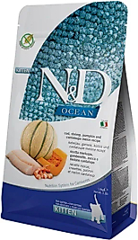 N&D Ocean Morina Balkabağı Karides ve Kavun Yavru Kedi Maması 5 kg
