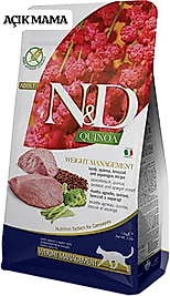 N&D Quinoa Weight Management Kuzu Etli Yetişkin Kedi Maması 1.5 kg