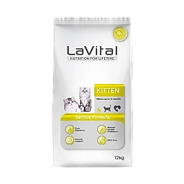 LaVital Kitten Somonlu 12 kg Yavru Kedi Maması