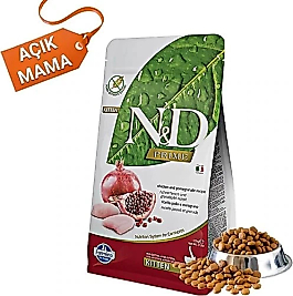 N&D Prime Kitten Tahılsız Tavuklu ve Narlı Yavru Kedi Maması 4 kg