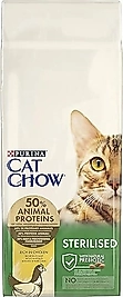 Cat Chow Sterilised Tavuklu Yetişkin Kedi Maması 15 kg