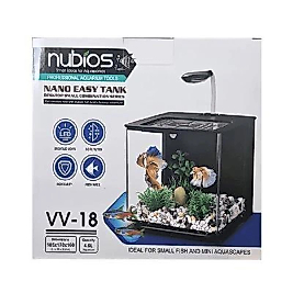 Nubios Nano Easy Betta Tank 4,5 L Filtreli-Ledli