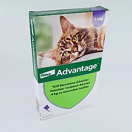 Advant-Age(Yeşil) -0.8Ml 4–8 Kg Kediler İçin-Skt:11-2027