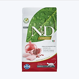 N&D Pumpkin Bıldırcınlı Balkabaklı ve Narlı Kısırlaştırılmış Yetişkin Kedi Maması 10 kg